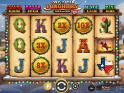 Lone Star Longhorn Xmas Edition Slots